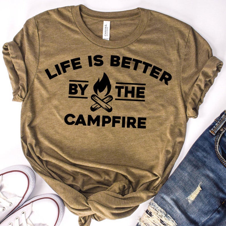Life Is Better By The Campfire SVG Saying