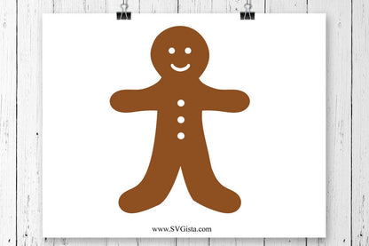 Gingerbread Man SVG