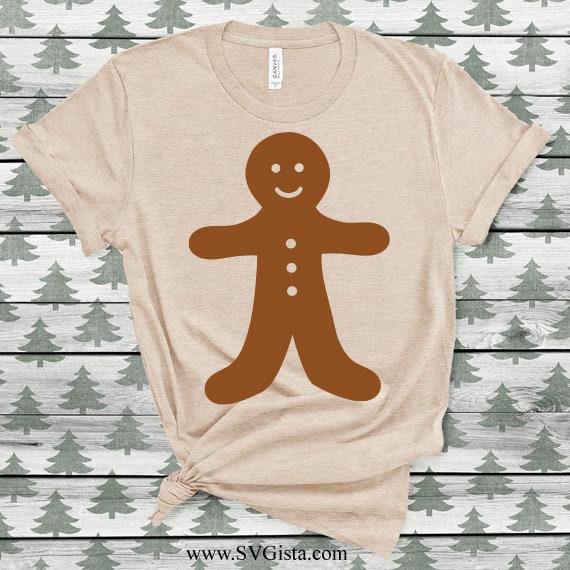 Gingerbread Man SVG
