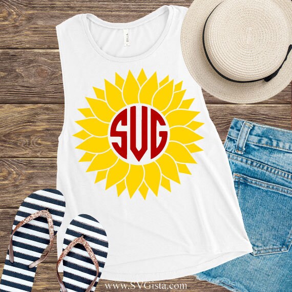 Sunflower SVG Clipart