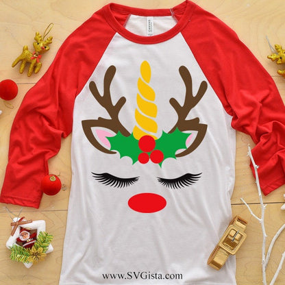 Reindeer Unicorn SVG