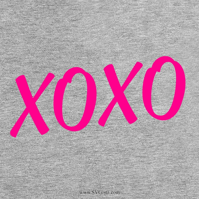 Xoxo SVG Saying