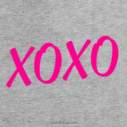 Xoxo SVG Saying