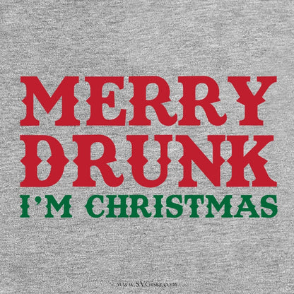 Merry Drunk I'm Christmas SVG Saying