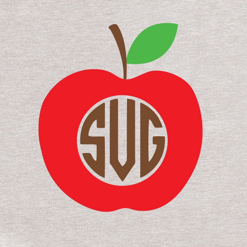 Apple Name Frame SVG