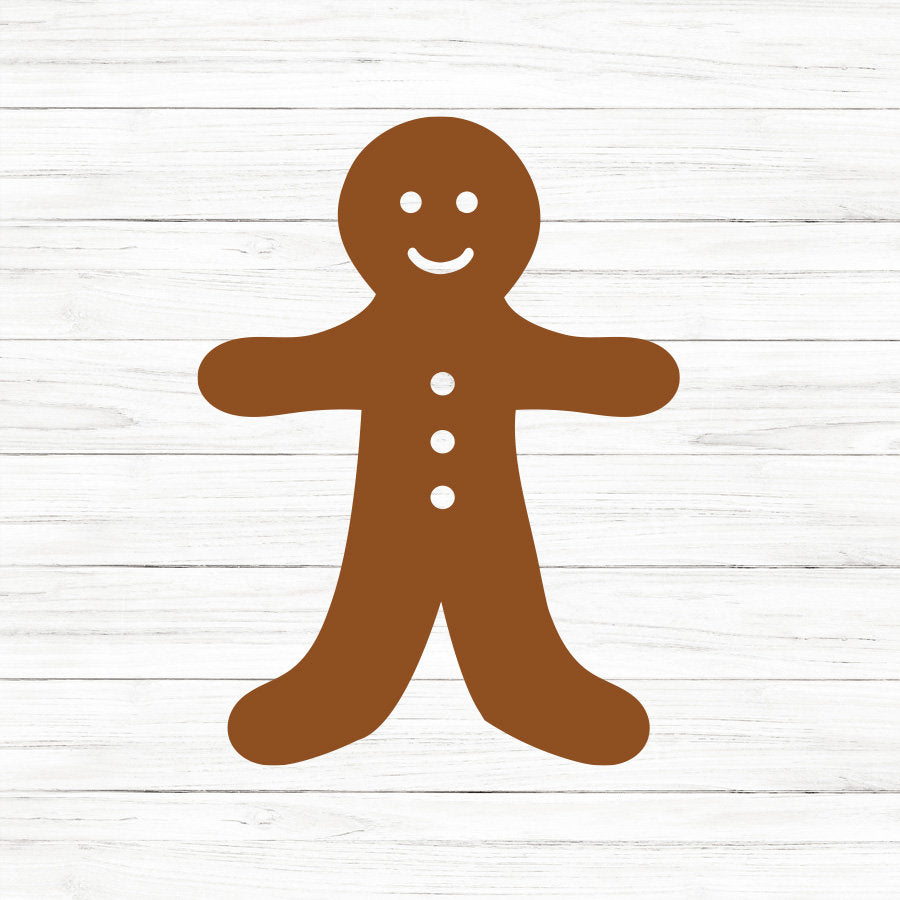 Gingerbread Man SVG