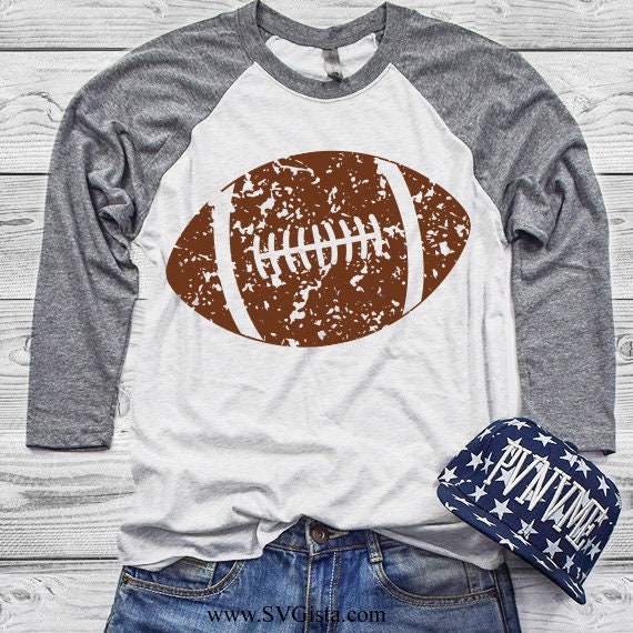 Grunge Football SVG