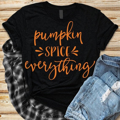 Pumpkin Spice Everything SVG Saying
