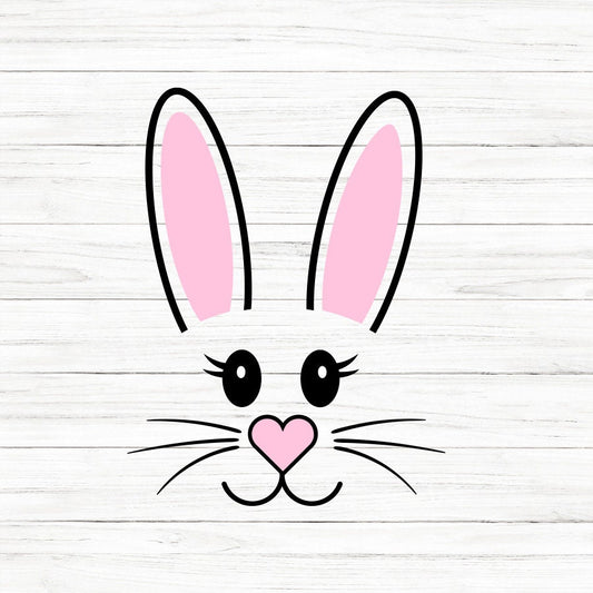Bunny Face SVG