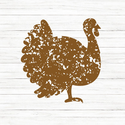 Grunge Turkey SVG