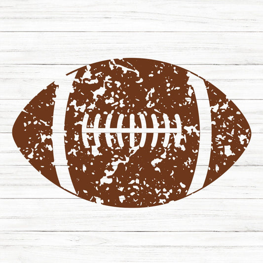 Grunge Football SVG