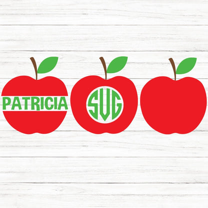 Apple Name Frame SVG