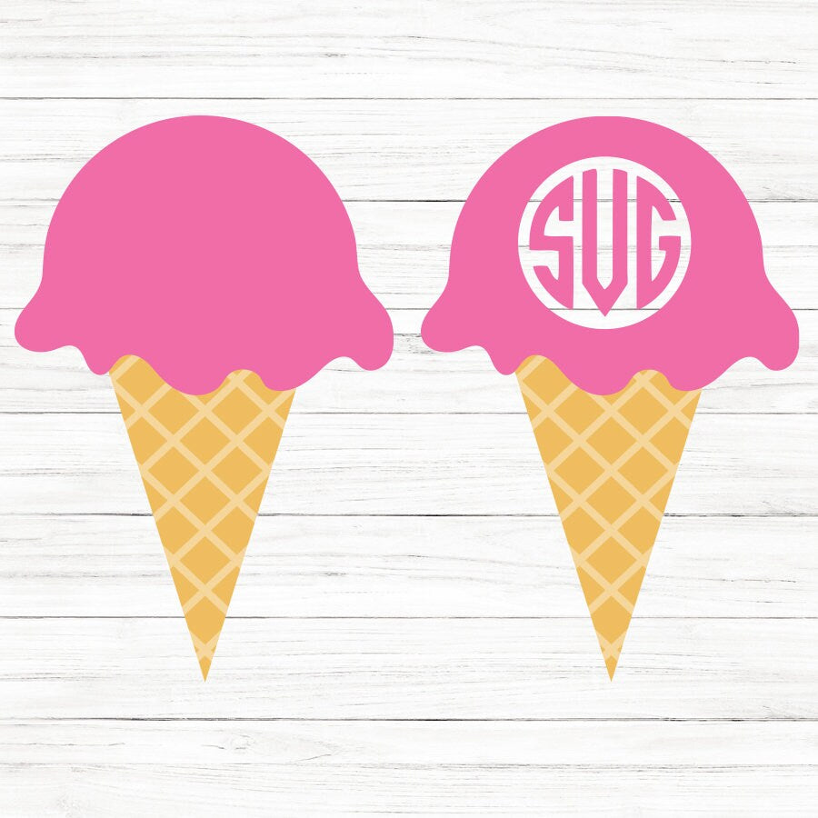 Ice Cream Cone SVG