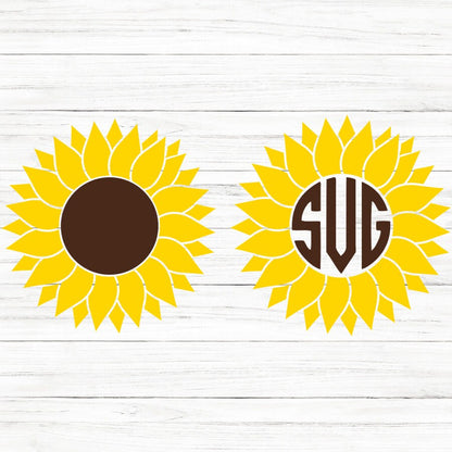 Sunflower SVG Clipart