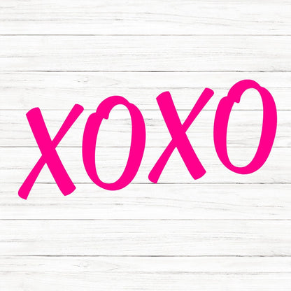 Xoxo SVG Saying