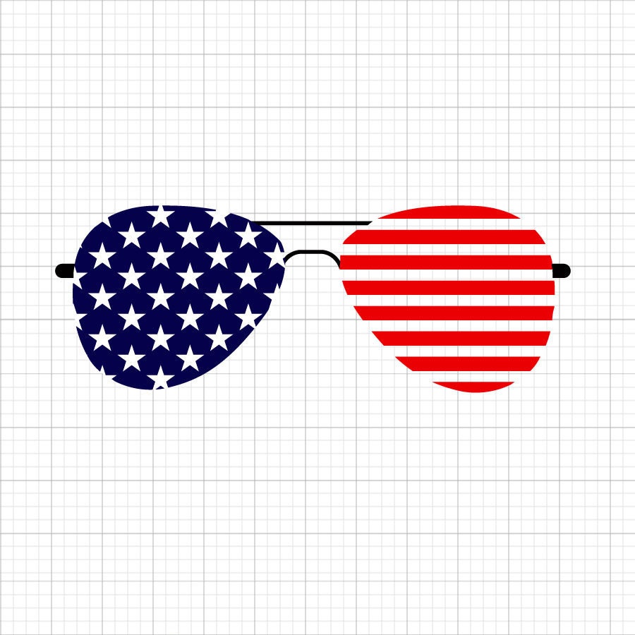 Flag Glasses SVG
