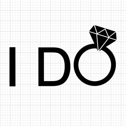 I Do Crew SVG Saying