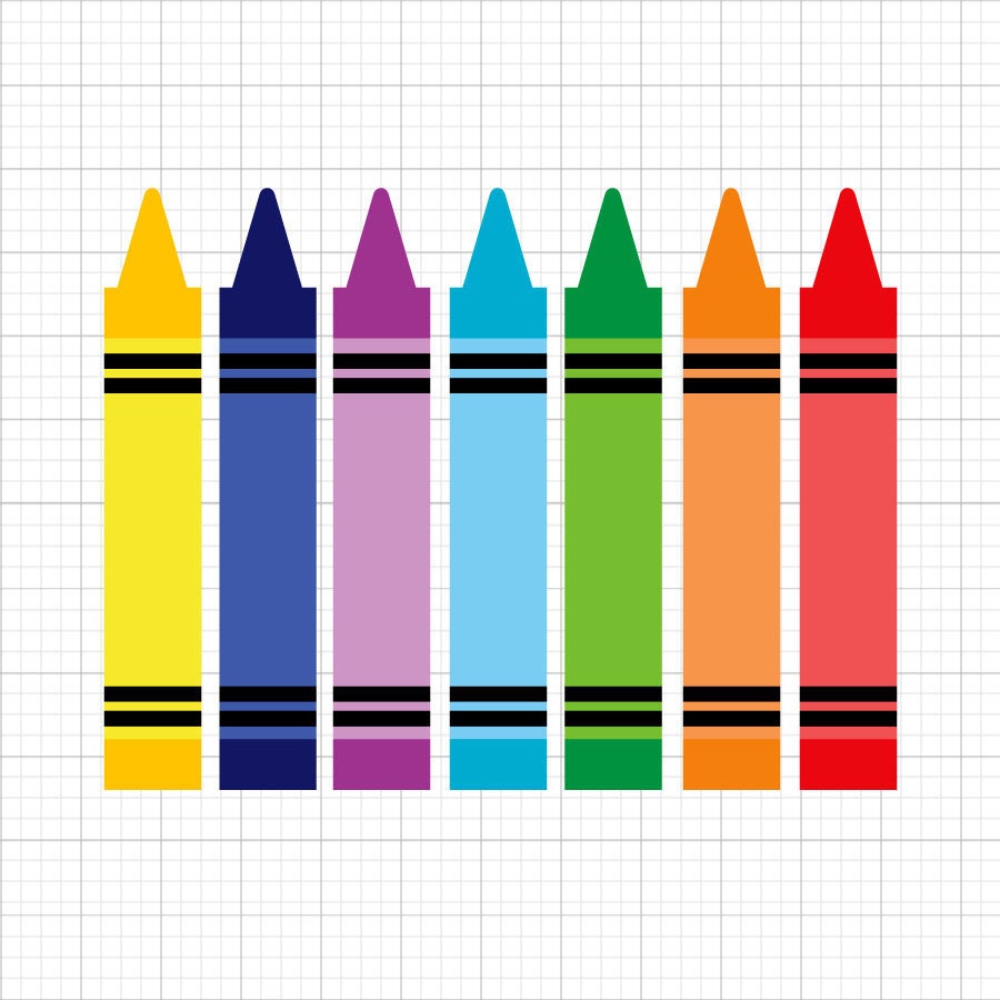Crayons SVG