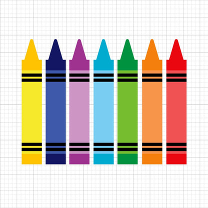 Crayons SVG