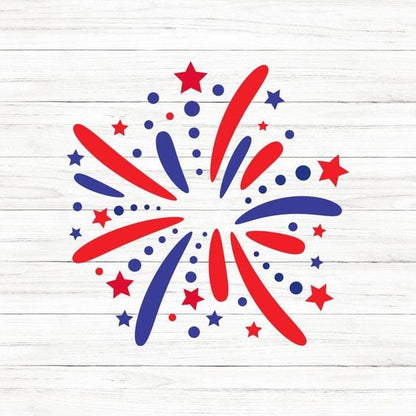 Fireworks 4th of July SVG
