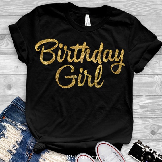 Birthday Girl SVG Saying