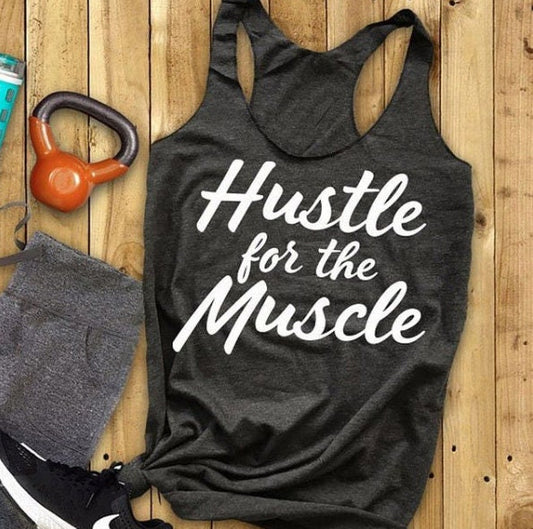 Hustle For The Muscle SVG Saying