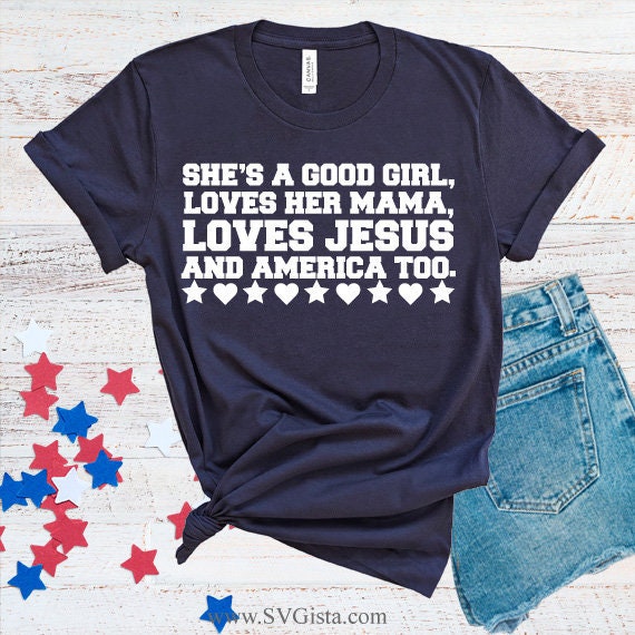 She's A Good Girl SVG Saying