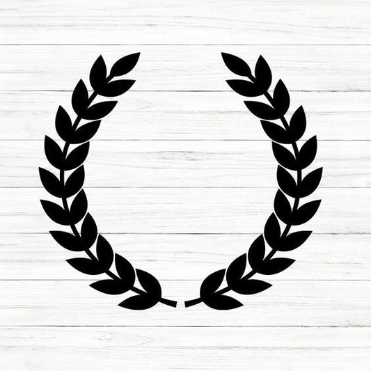 Leafy Wreath SVG