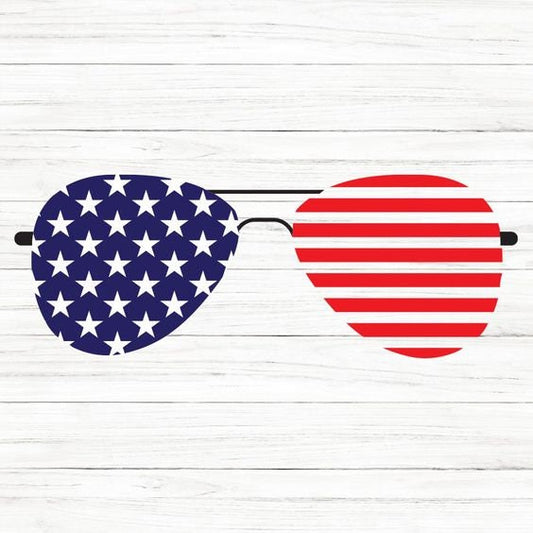 Flag Glasses SVG
