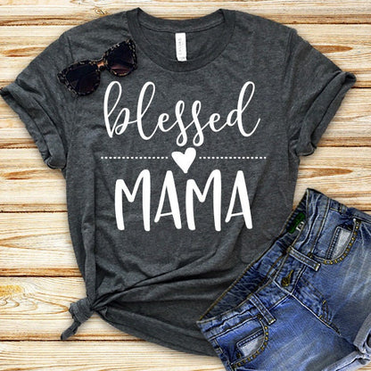 Blessed Mama SVG Saying