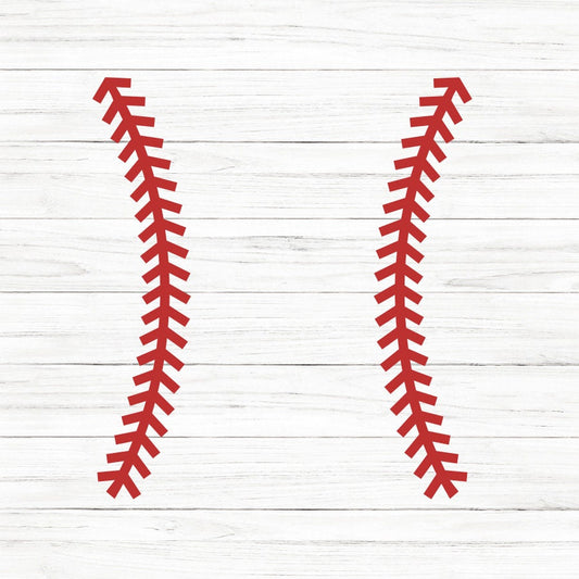Baseball Stitches SVG