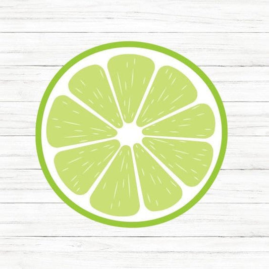 Lime Slice SVG