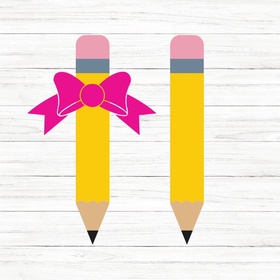 Pencil Bow SVG