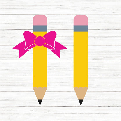 Pencil Bow SVG