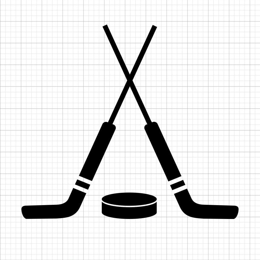 Hockey Sticks SVG