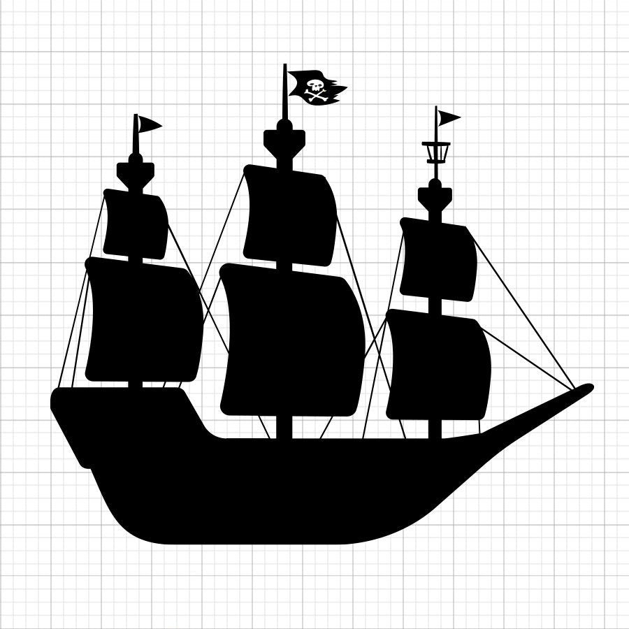 Pirate Ship SVG