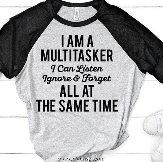 I Am A Multitasker SVG Saying