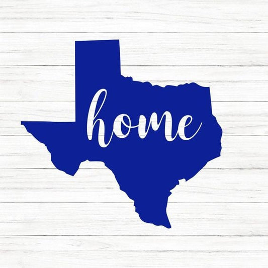 Texas Home SVG Saying