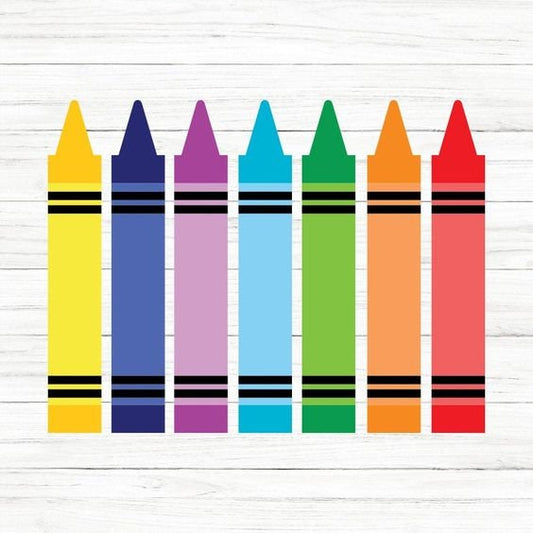Crayons SVG