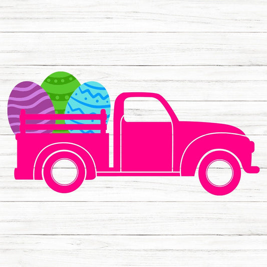 Easter Truck SVG