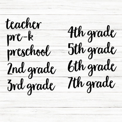 School Boho Rainbow SVG Clipart