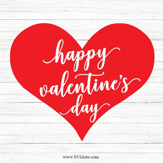 Happy Valentines Day SVG Saying