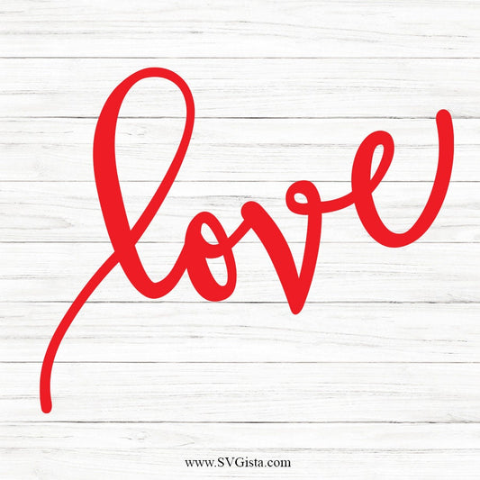 Love SVG Saying