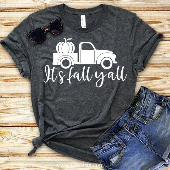 It's Fall Y'all Fall SVG Saying