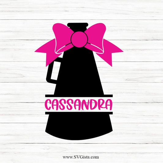Cheer Megaphone SVG Clipart