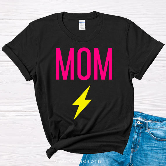 Mom Power SVG Saying